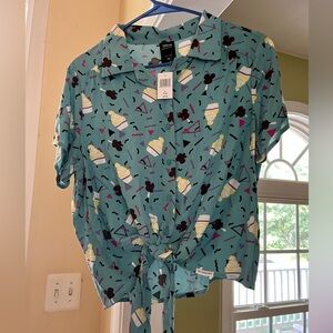 Disney HerUniverse Button Up NWT